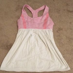 Lululemon Athletic top with built in bra.